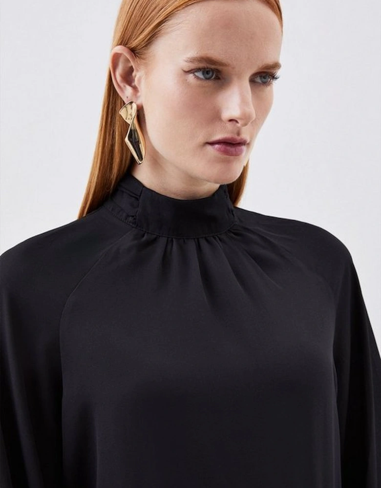 Pleated Georgette Woven Top