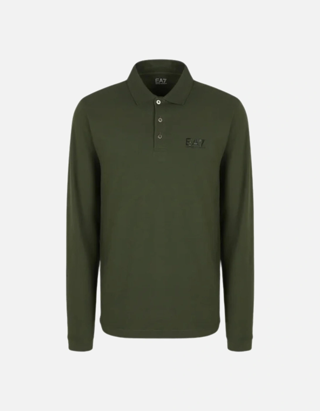 LS Jersey Polo Shirt - Dark Green, 4 of 3