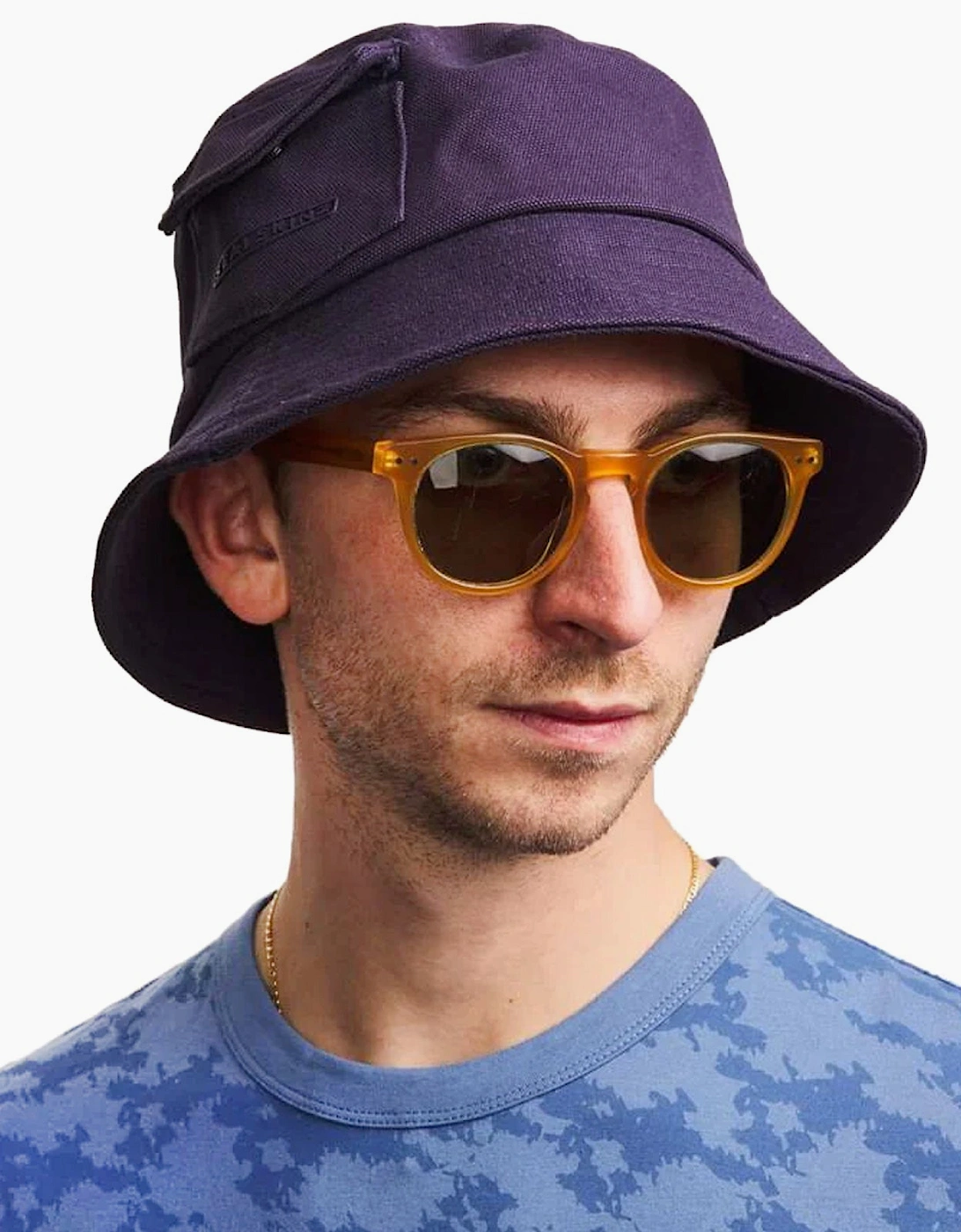 Sealskinz Women's Navy Lynford Waterproof Canvas Bucket Hat  L/Xl