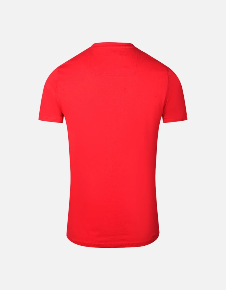 Cavalli Class Box Logo Red T-Shirt