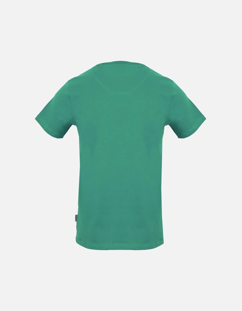 Navy London Logo Green T-Shirt