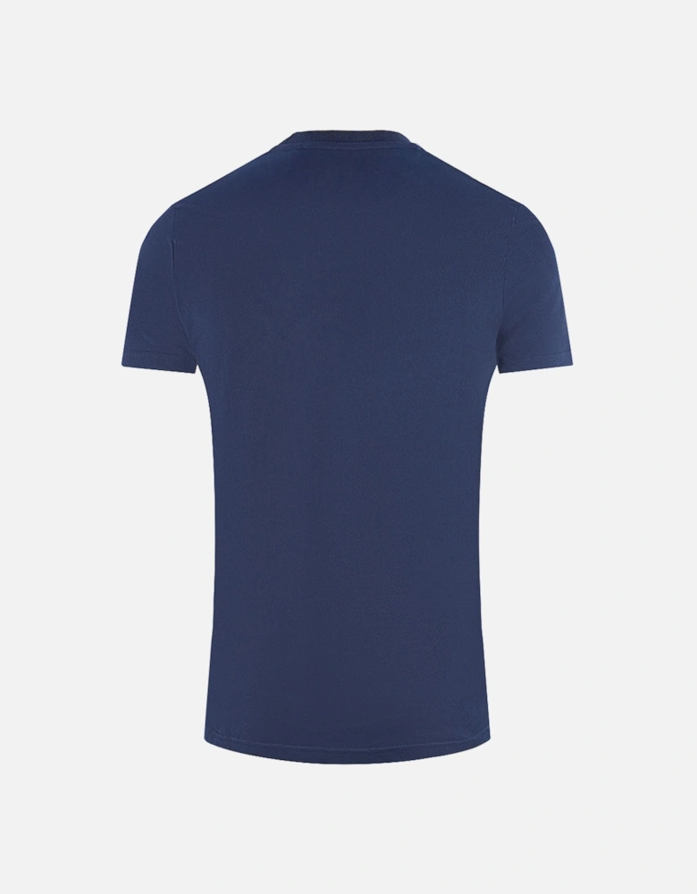Lyle & Scott Nylon Pocket Blue T-Shirt