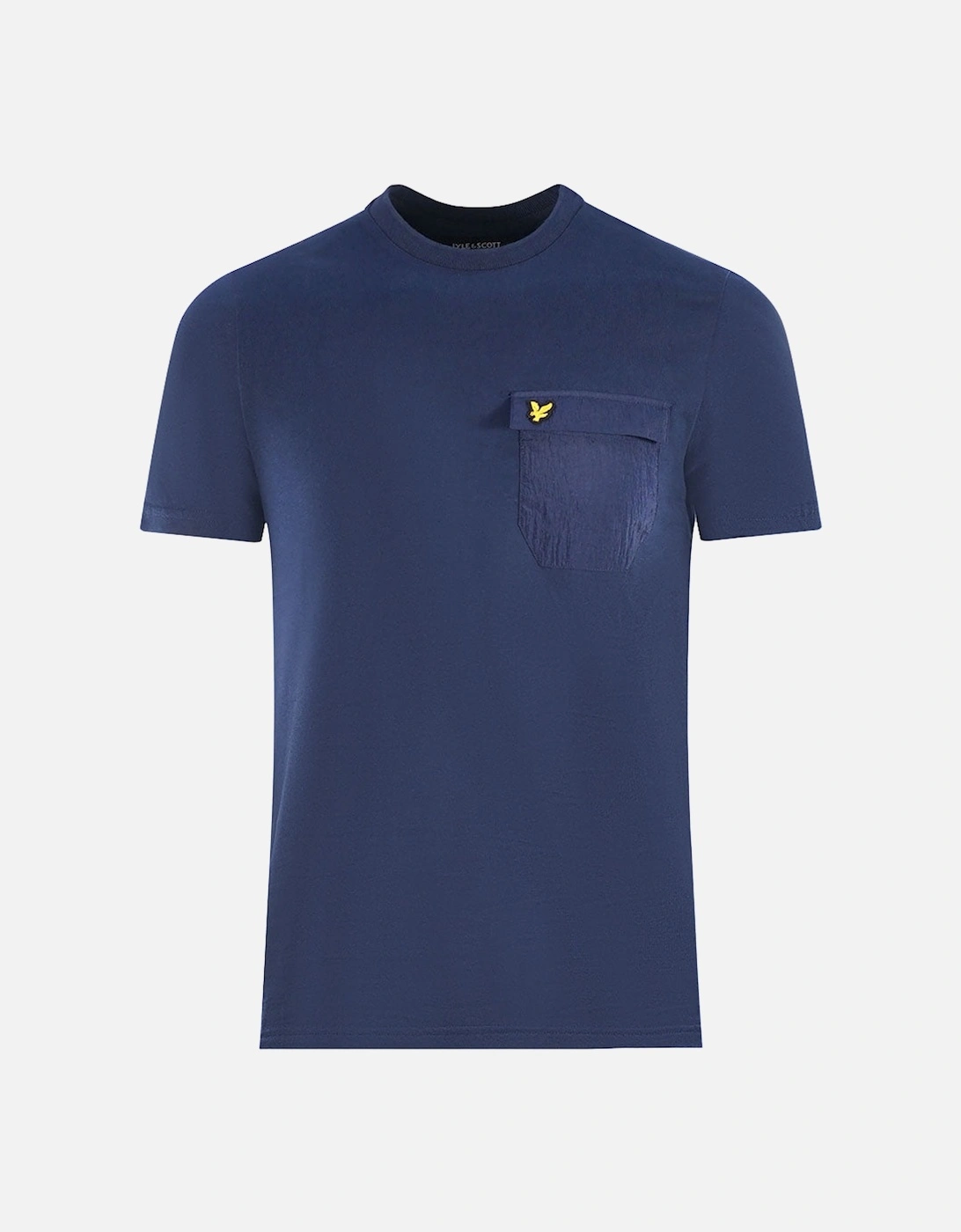 Lyle & Scott Nylon Pocket Blue T-Shirt, 3 of 2
