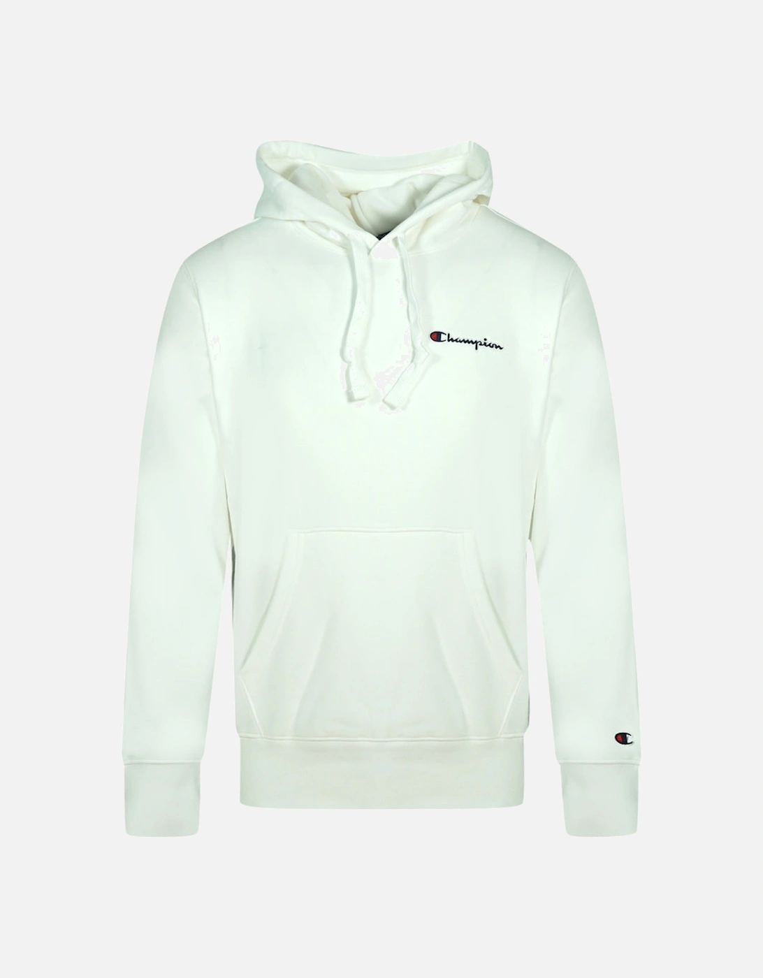 Small Chest Logo White Hoodie, 3 of 2