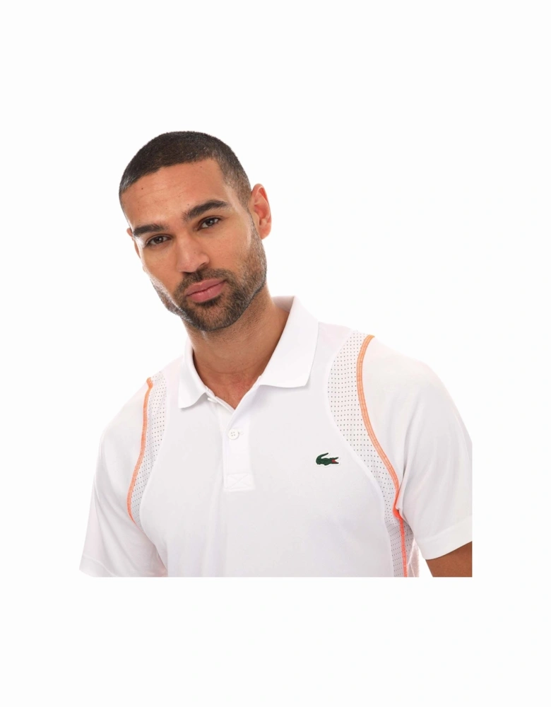 Mens Tennis Recycled Polyester Polo Shirt