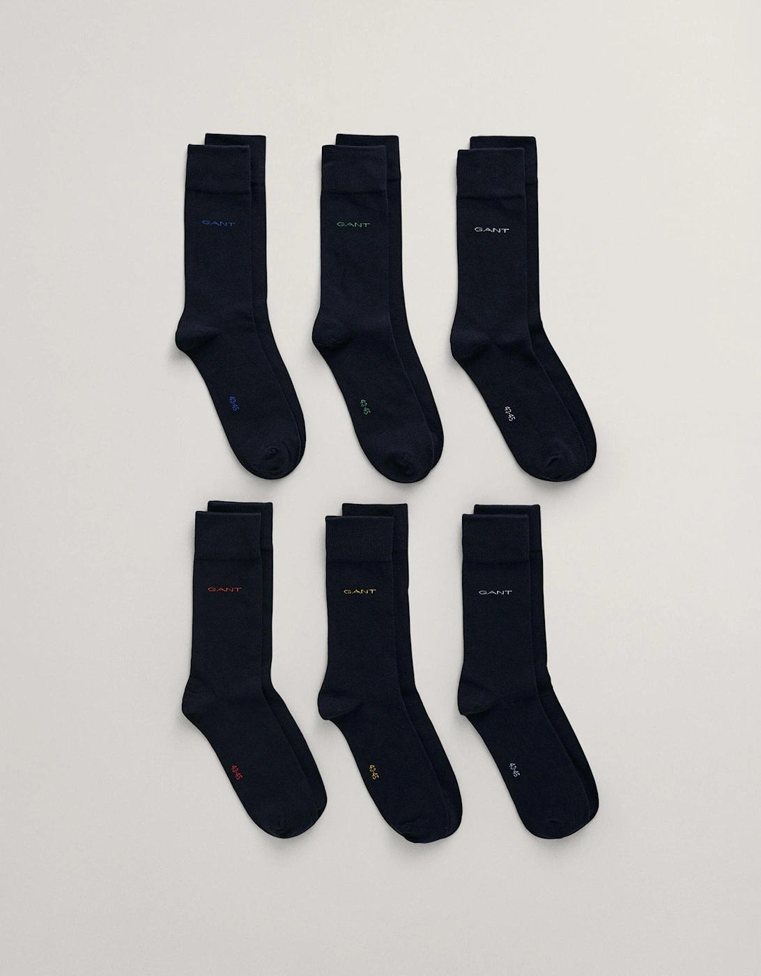 Mens Soft Cotton Socks 6-Pack, 2 of 1