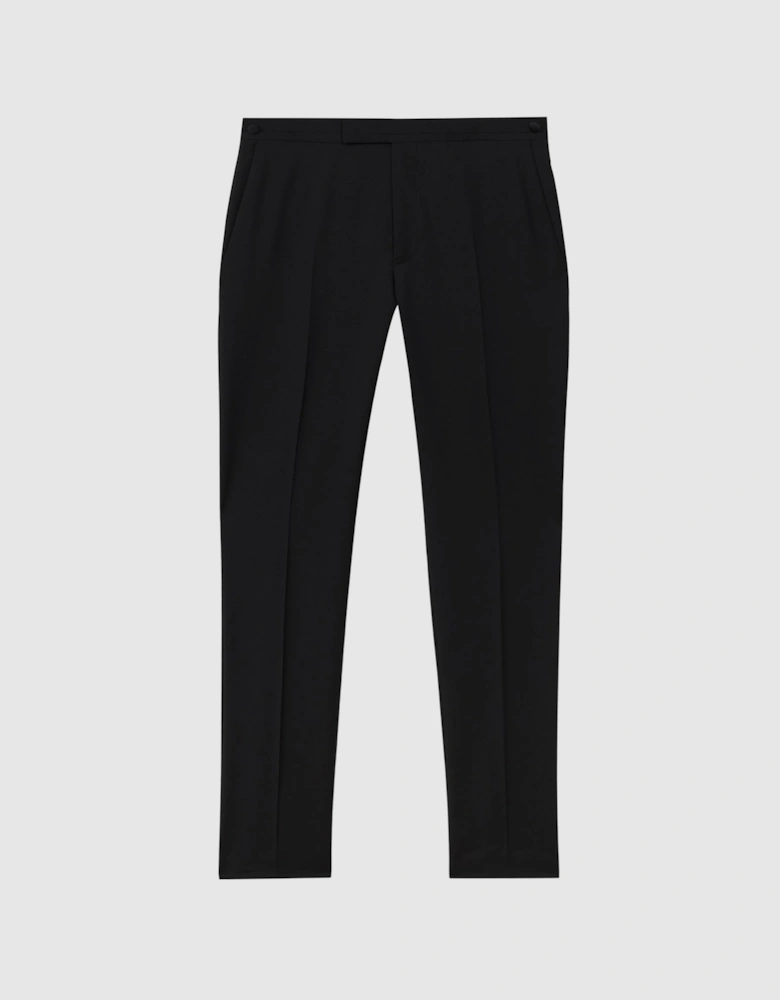 Atelier Wool Blend Slim Fit Tuxedo Trousers
