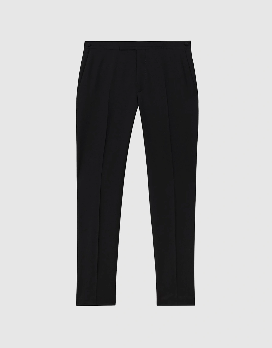 Atelier Wool Blend Slim Fit Tuxedo Trousers, 2 of 1