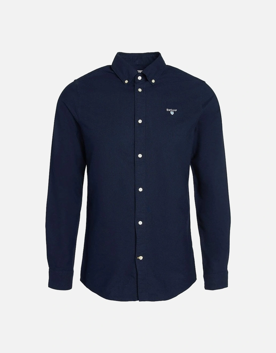 Heritage Men's Navy Blue Long Sleeved Oxtown Shirt, 4 of 3