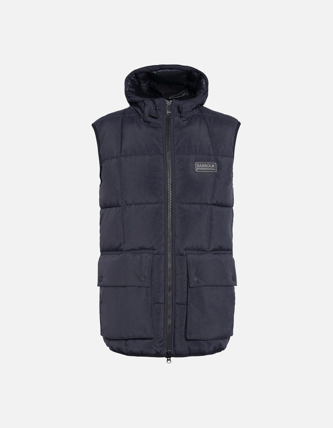 Men's Black Steilston Gilet, 4 of 3