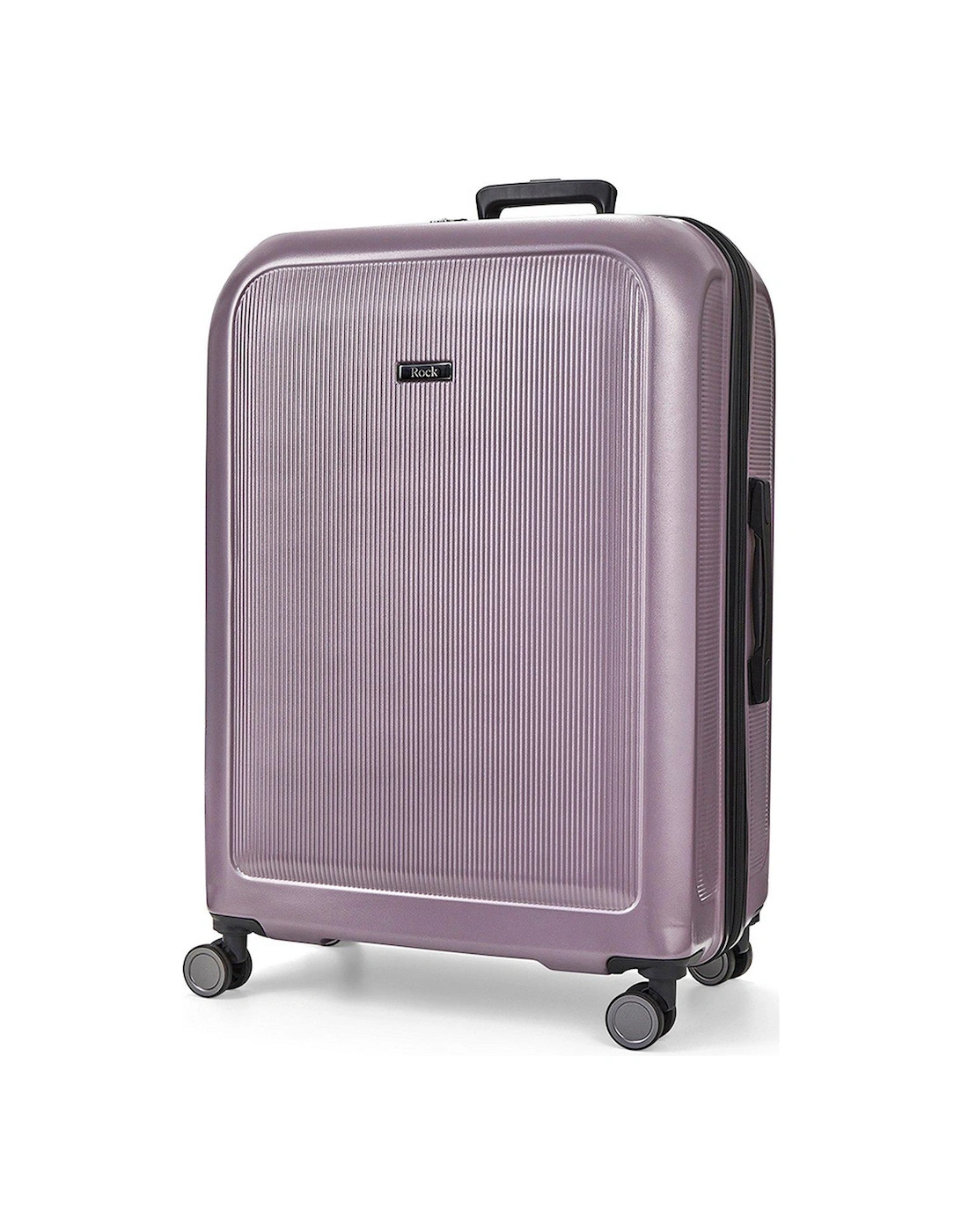 Austin 8 wheel Hardshell PP Large Suitcase with TSA lock -Purple, 3 of 2