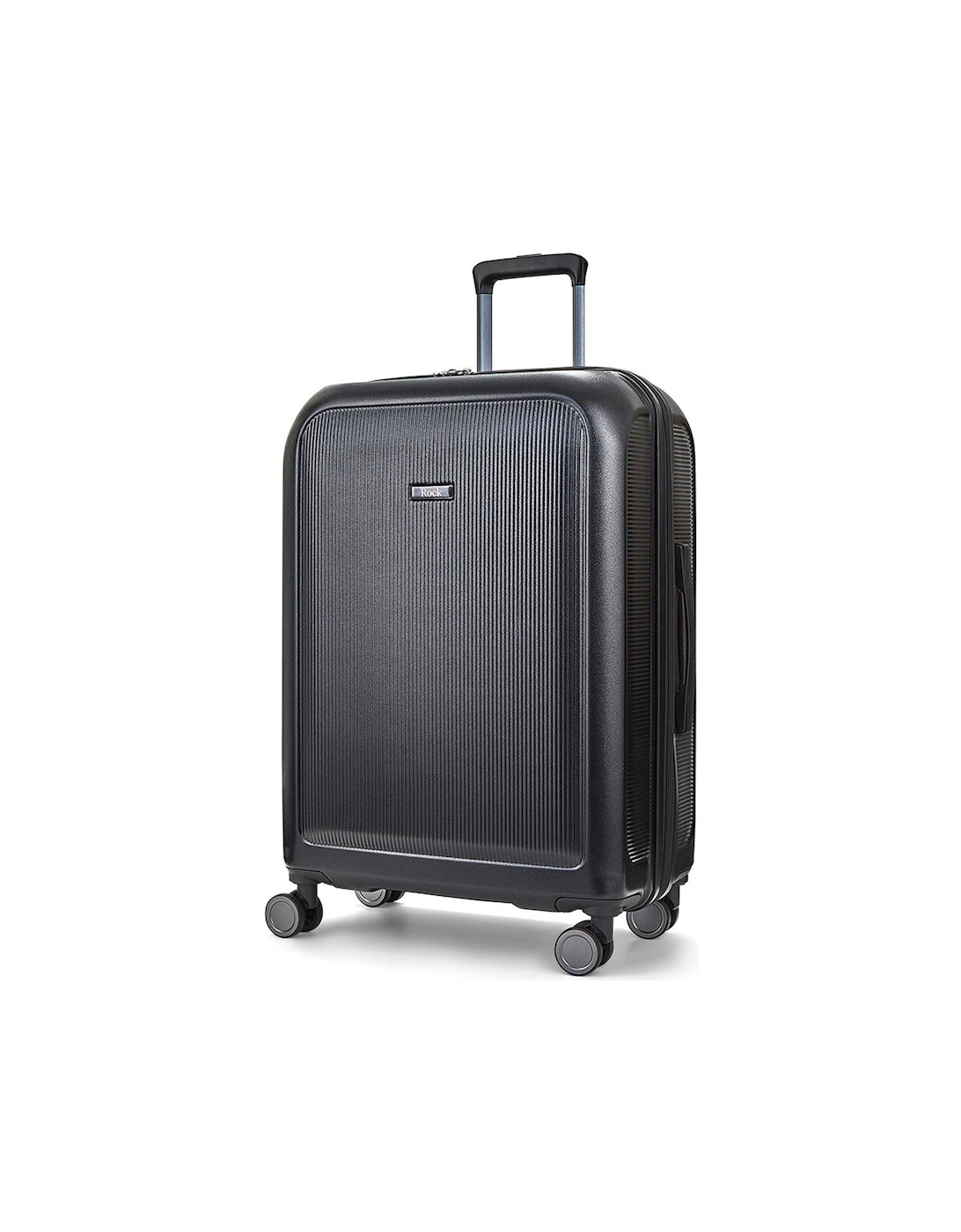 Austin 8 wheel Hardshell PP Large Suitcase with TSA lock -Black, 3 of 2