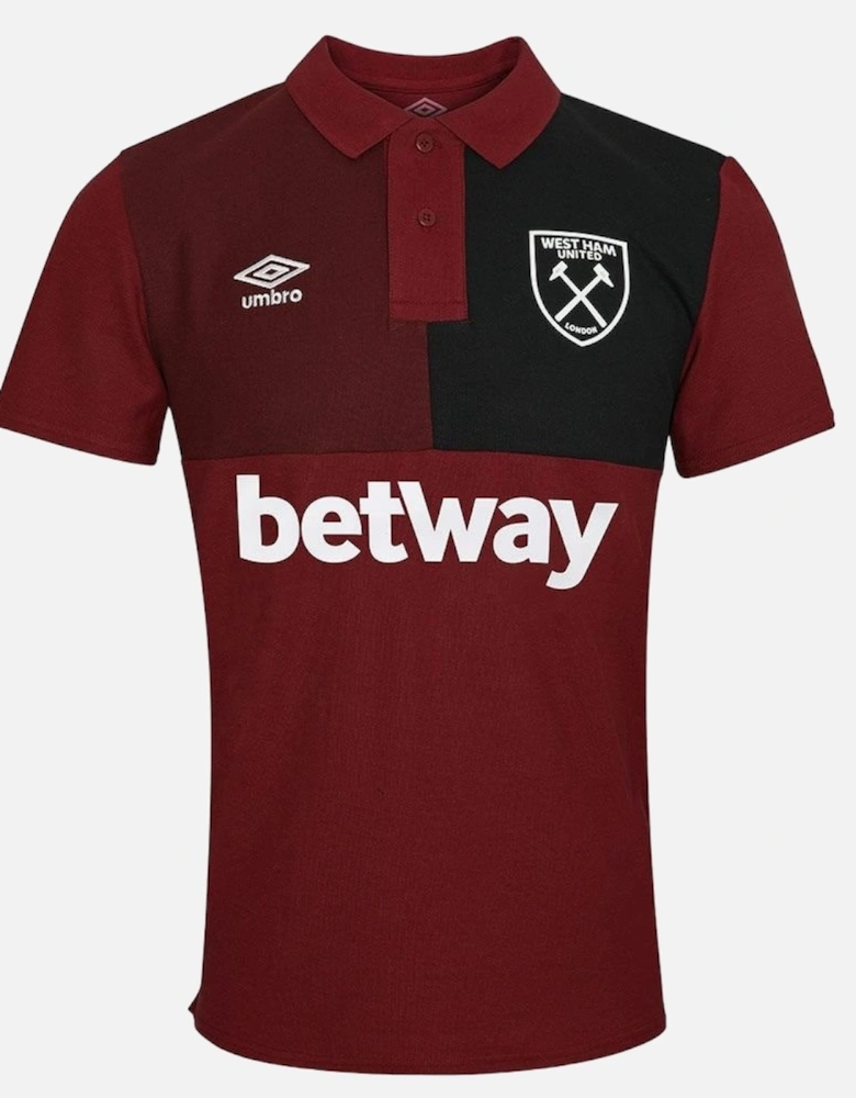 Mens 23/24 West Ham United FC Polo Shirt