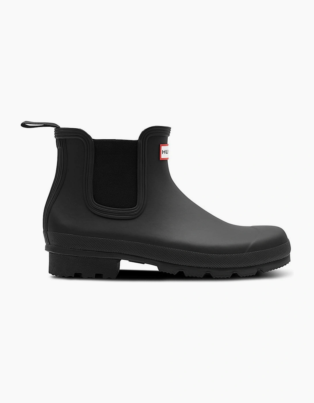 Hunter Men's Black Original Chelsea Short Wellingtons  Size 9