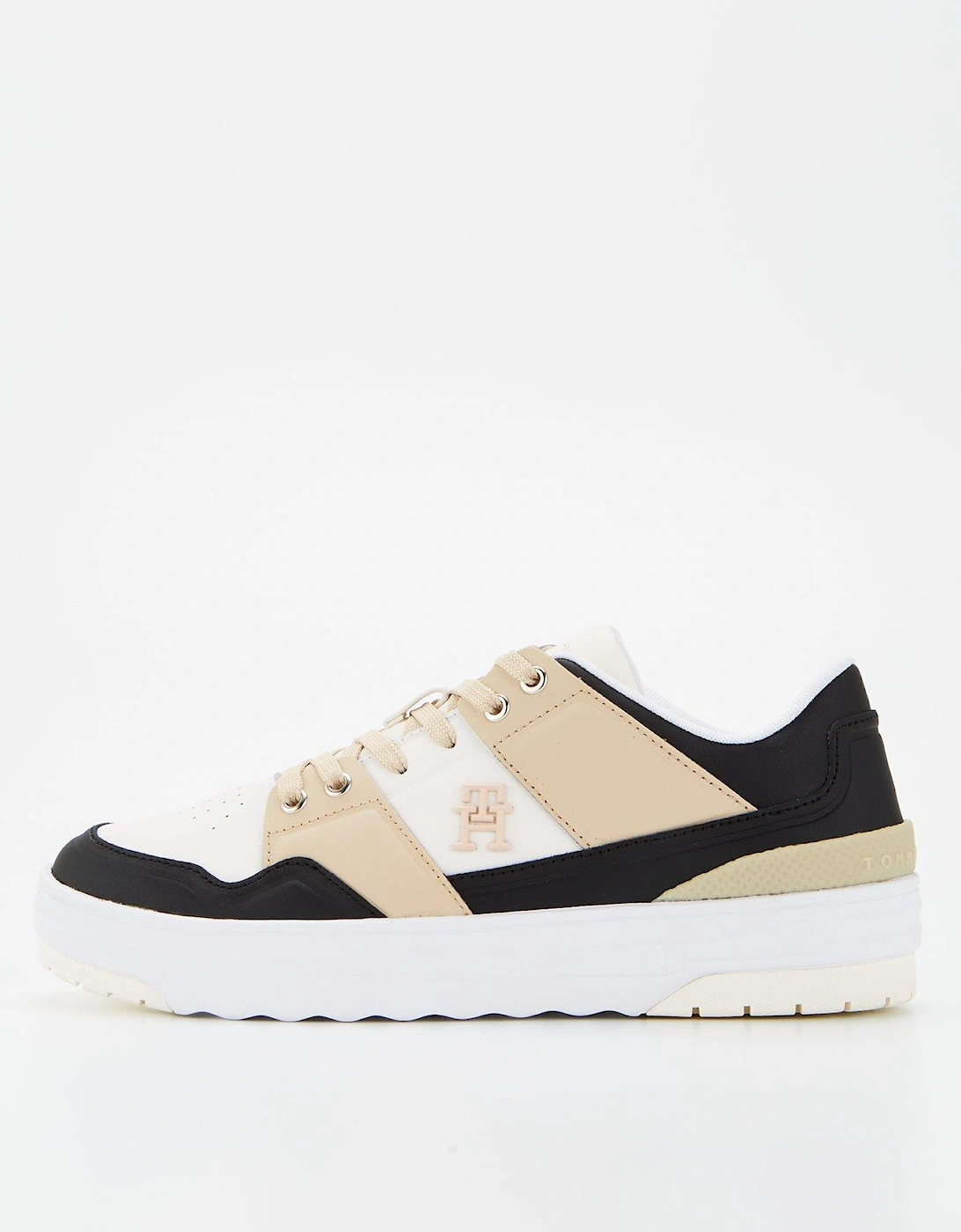 Leather Basket Sneaker - White, 3 of 2