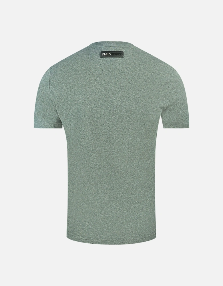 Plein Sport Tiger Side Logo Grey T-Shirt