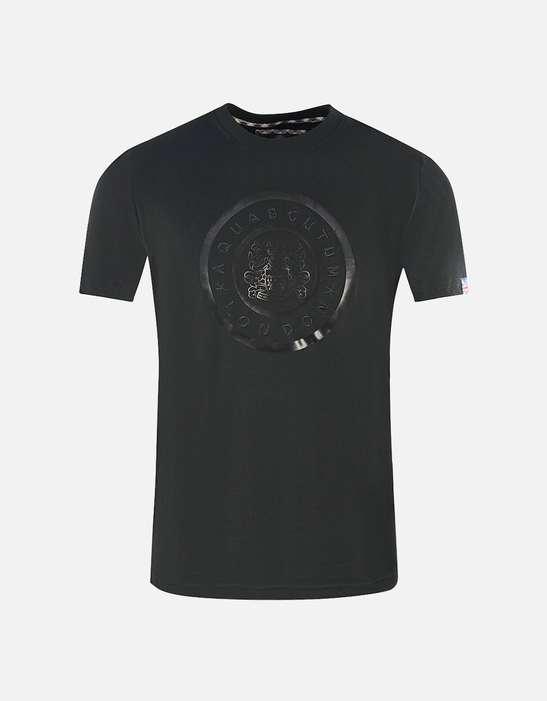 London Circle Logo Black T-Shirt, 3 of 2