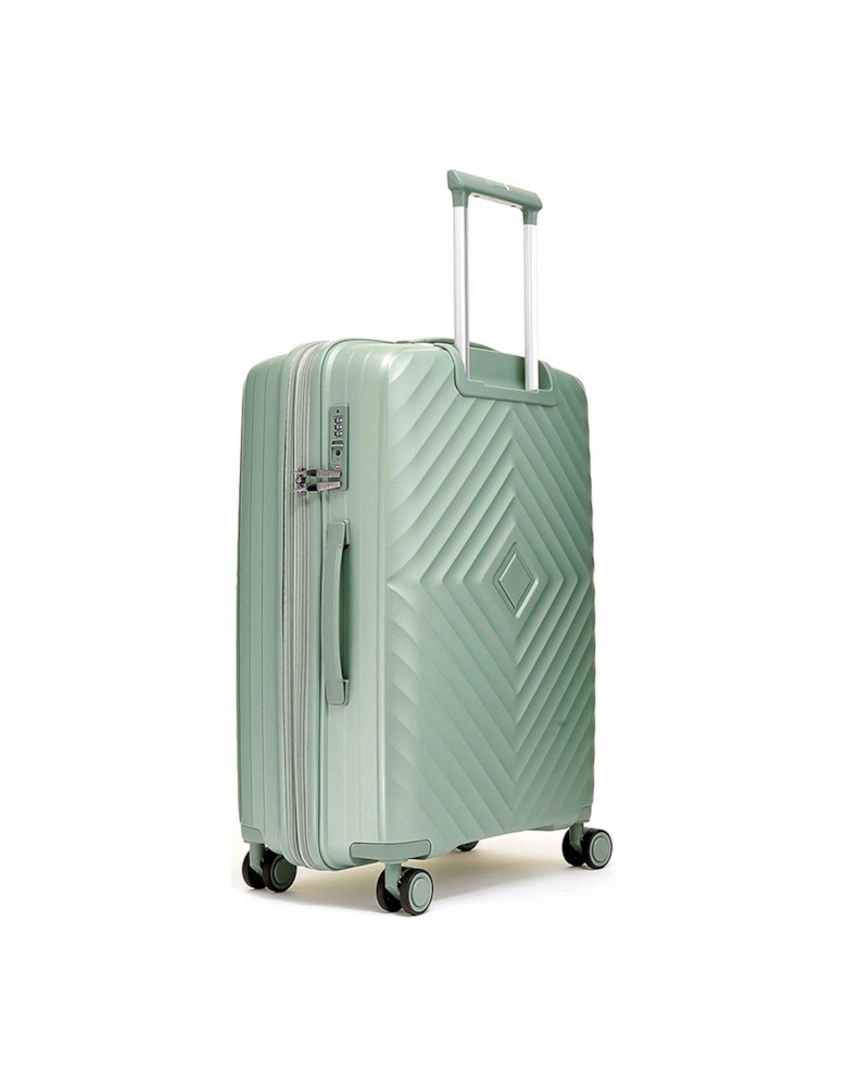 Infinity 8 Wheel Hardshell Medium Suitcase - Sage Green