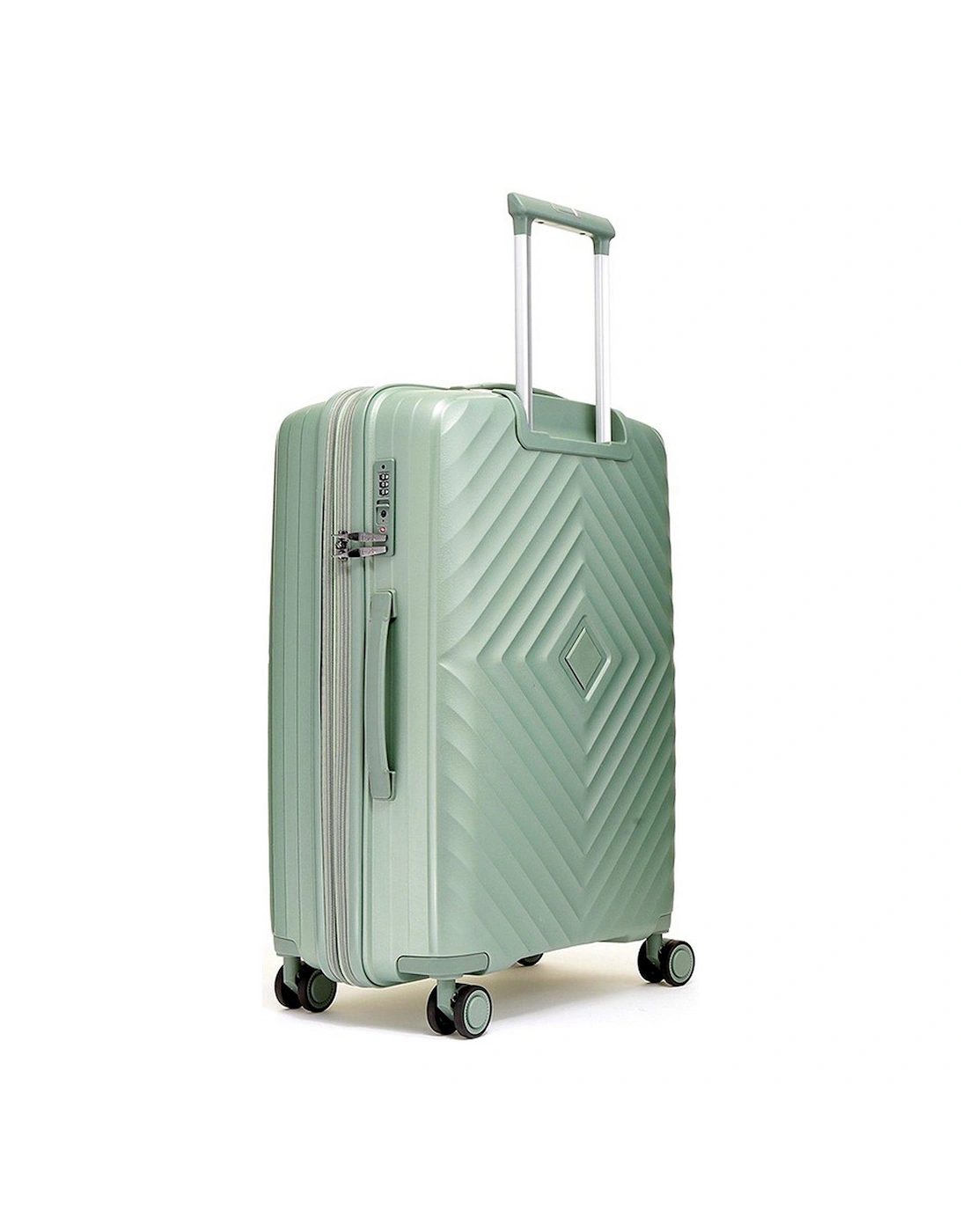 Infinity 8 Wheel Hardshell Medium Suitcase - Sage Green