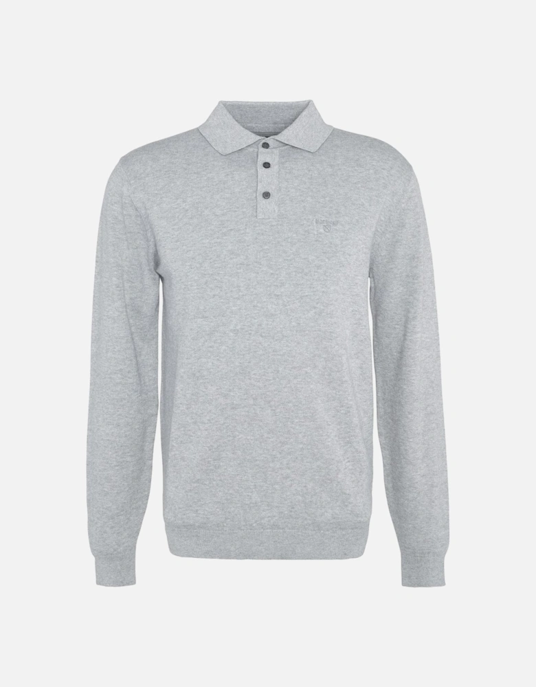 Men's Grey Marl Bassington Polo