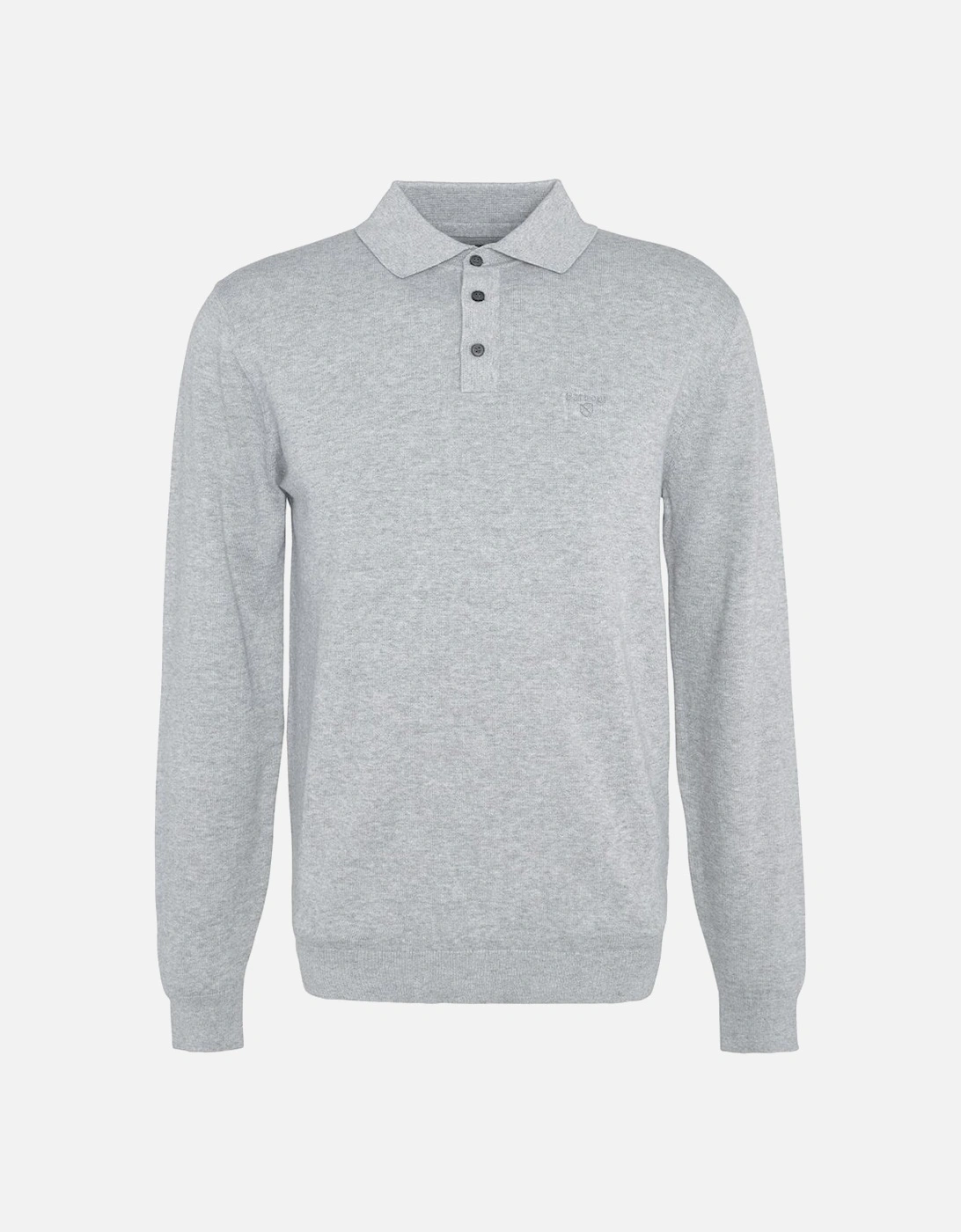 Men's Grey Marl Bassington Polo, 4 of 3