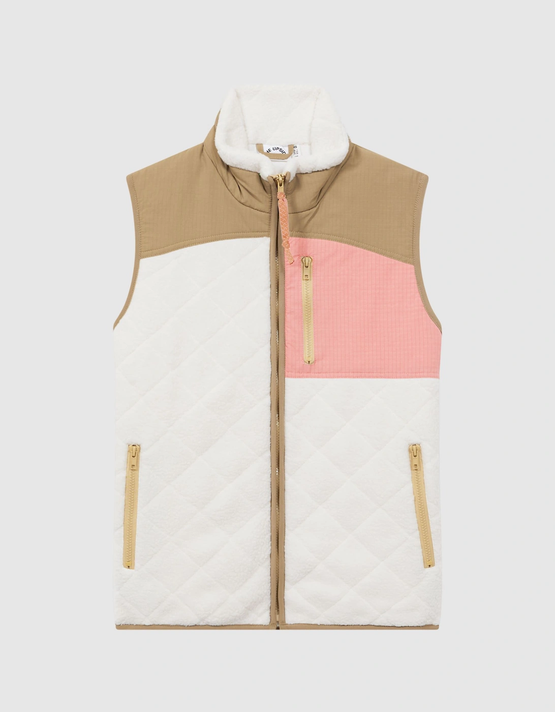 The Upside Quilted Patchwork Gilet, 2 of 1