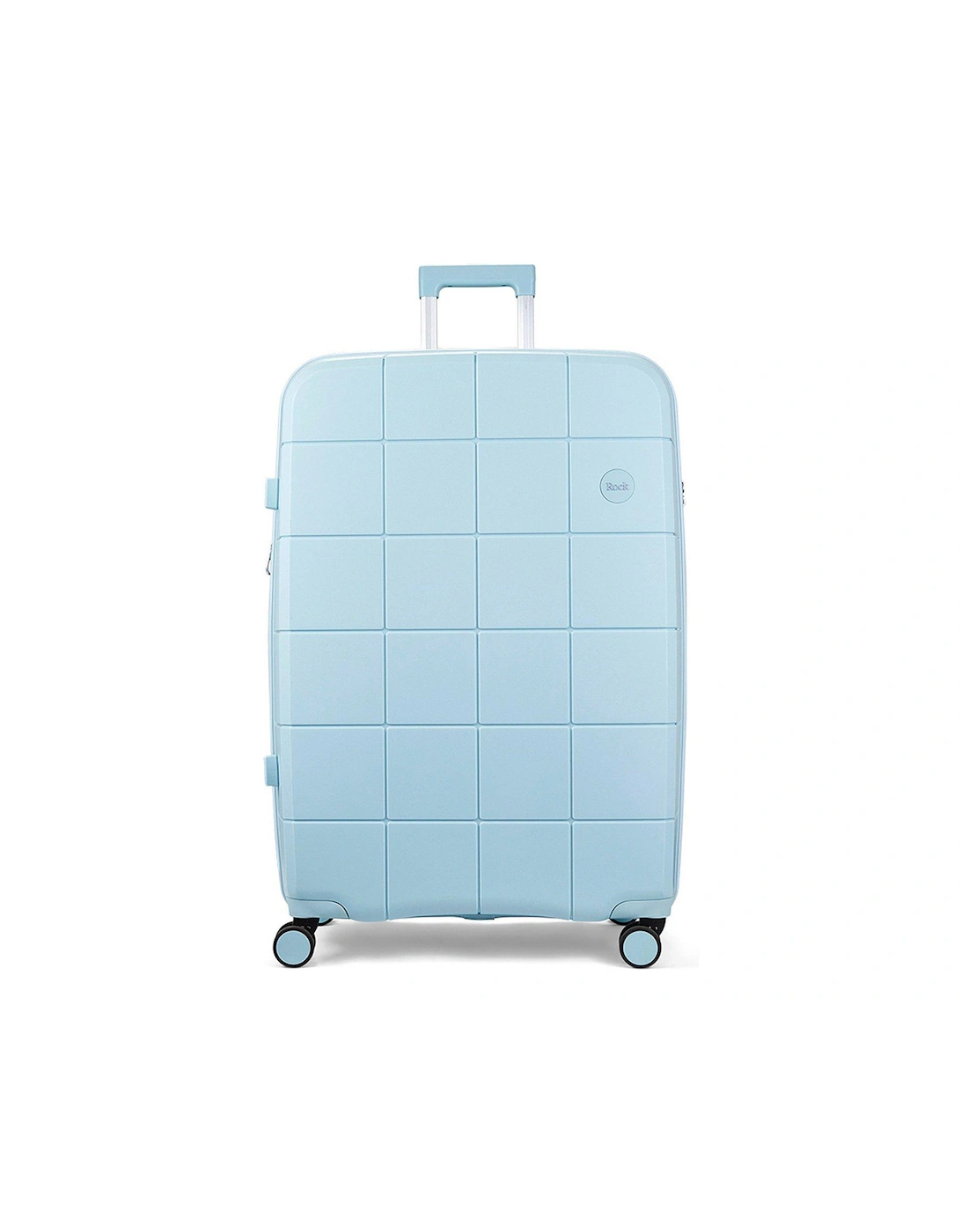 Pixel 8-Wheel Hardshell Large Suitcase with TSA Lock - Pastel Blue