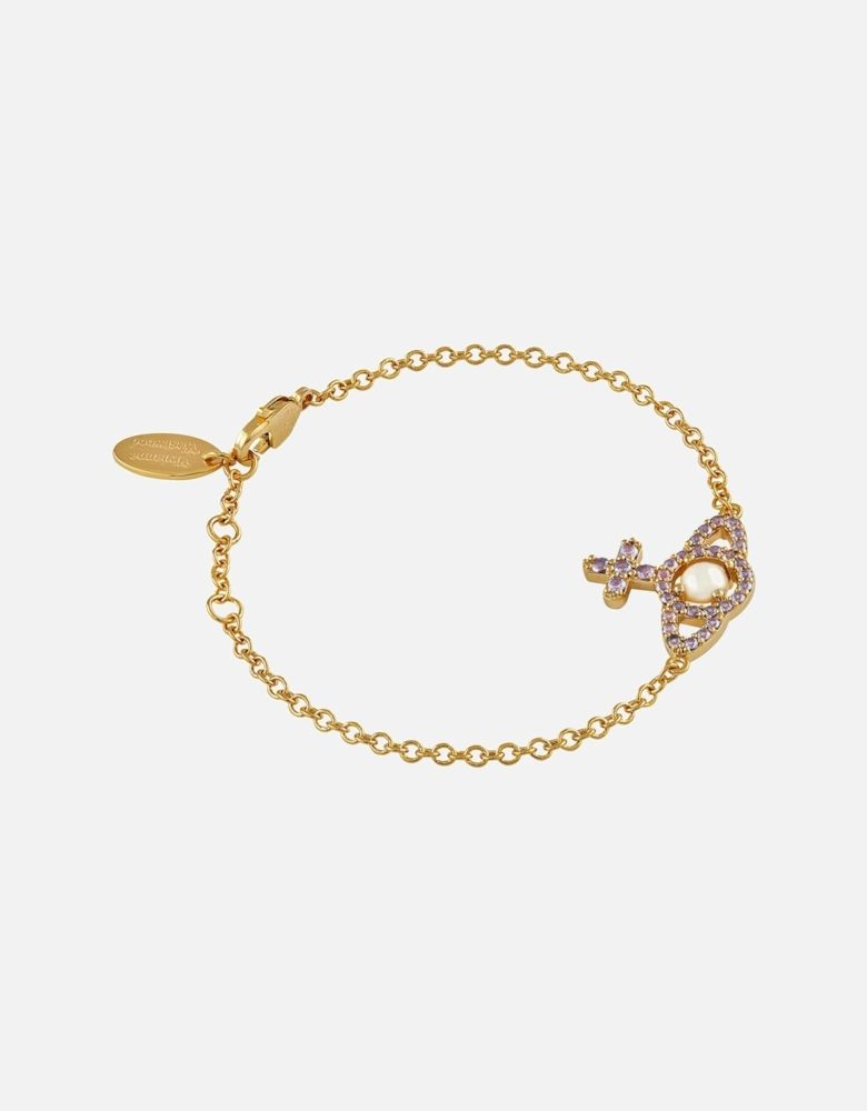 Olympia Pearl Orb Gold Bracelet