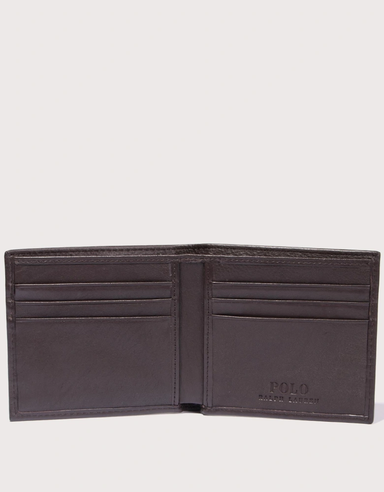 Smooth Leather Billfold Wallet