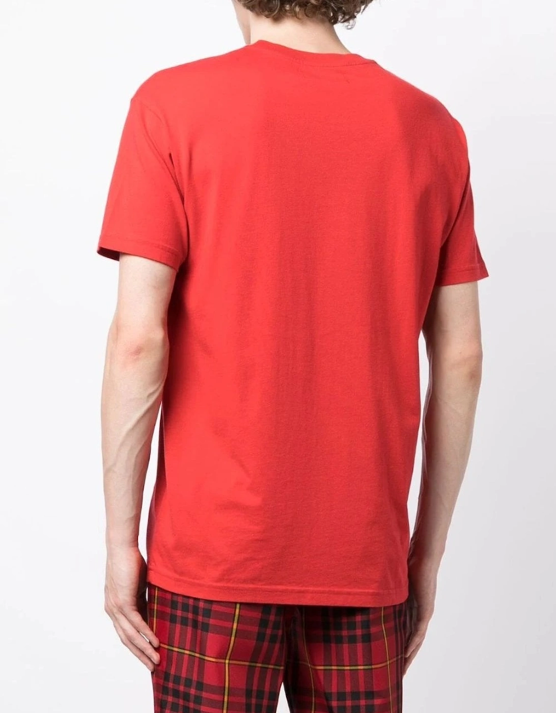 Classic Cotton Orb T-shirt Red