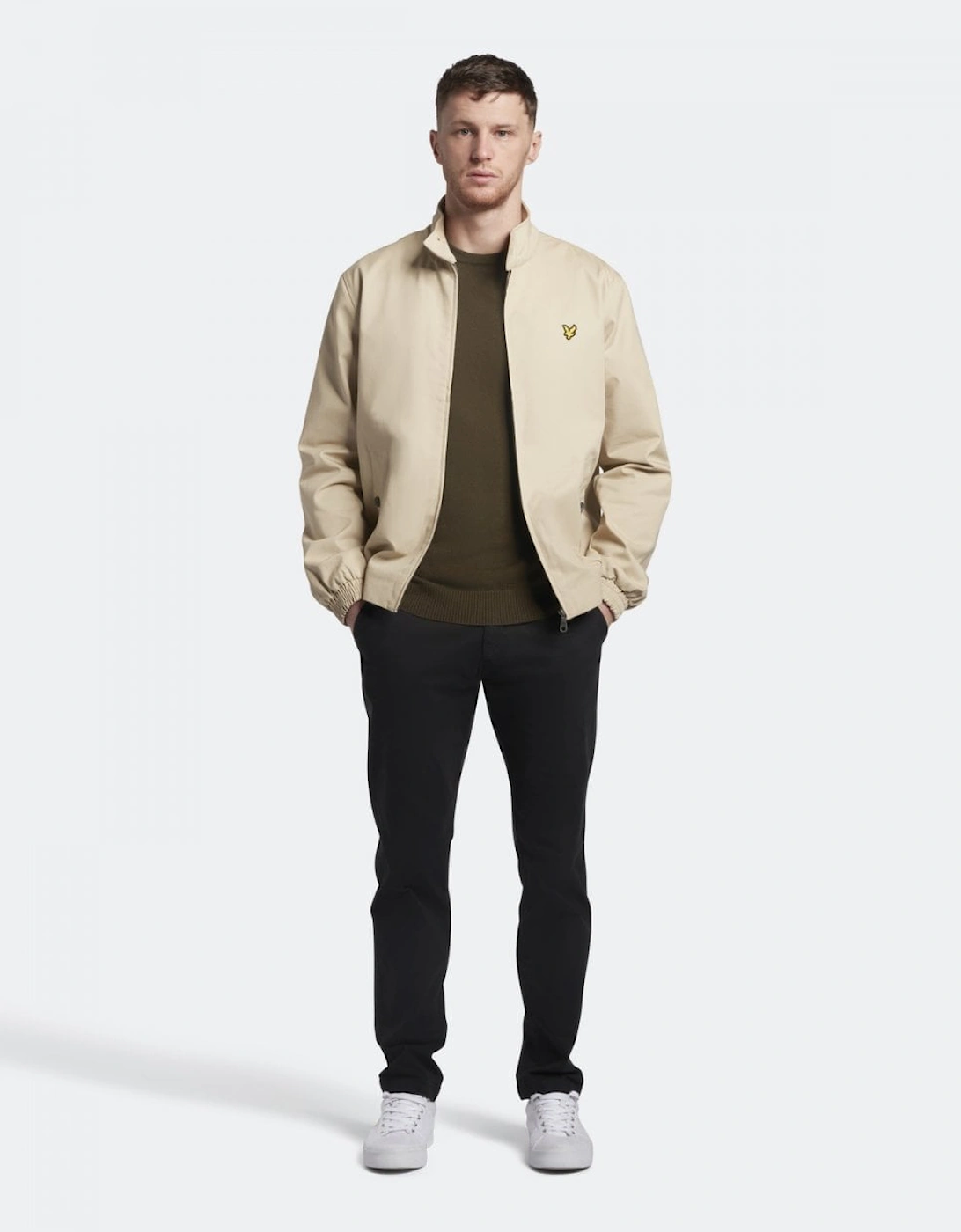 Lyle & Scott Mens Harrington Bomber Jacket