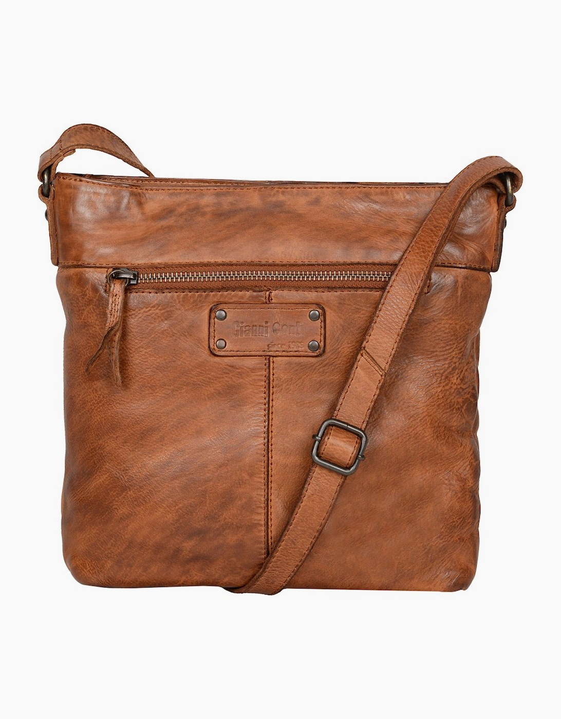 Gianni Conti Women's Lucca Womens Messenger Handbag - Brown - Size: ONE size