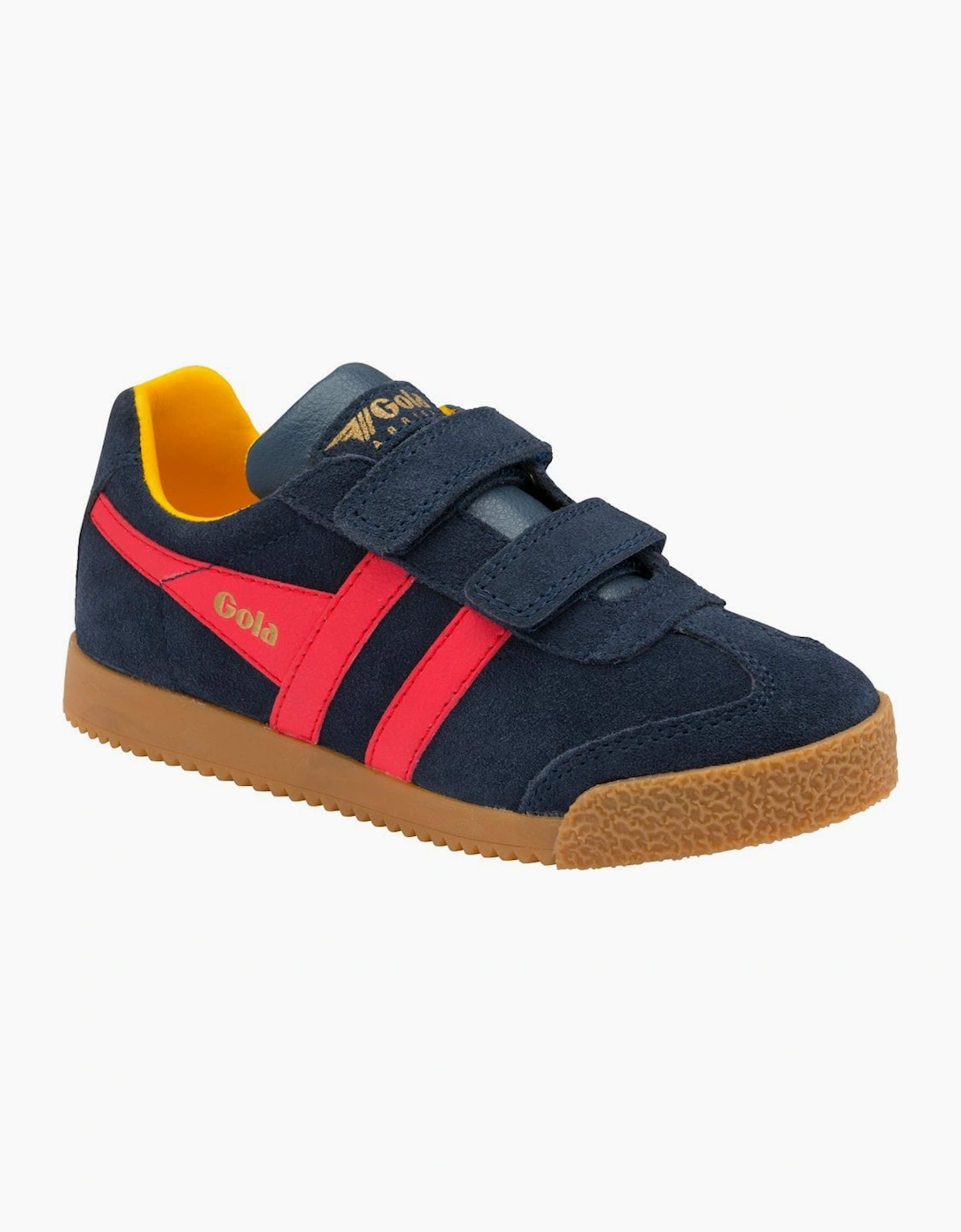 Gola Boys Navy 'S Harrier Riptape Trainers  13/13 Years Size 13 Kids