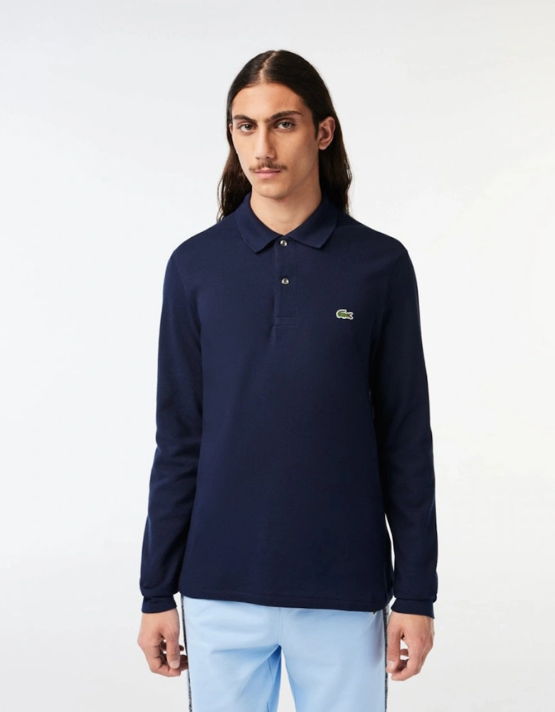 Original L.12.12 Mens Long Sleeve Cotton Polo Shirt