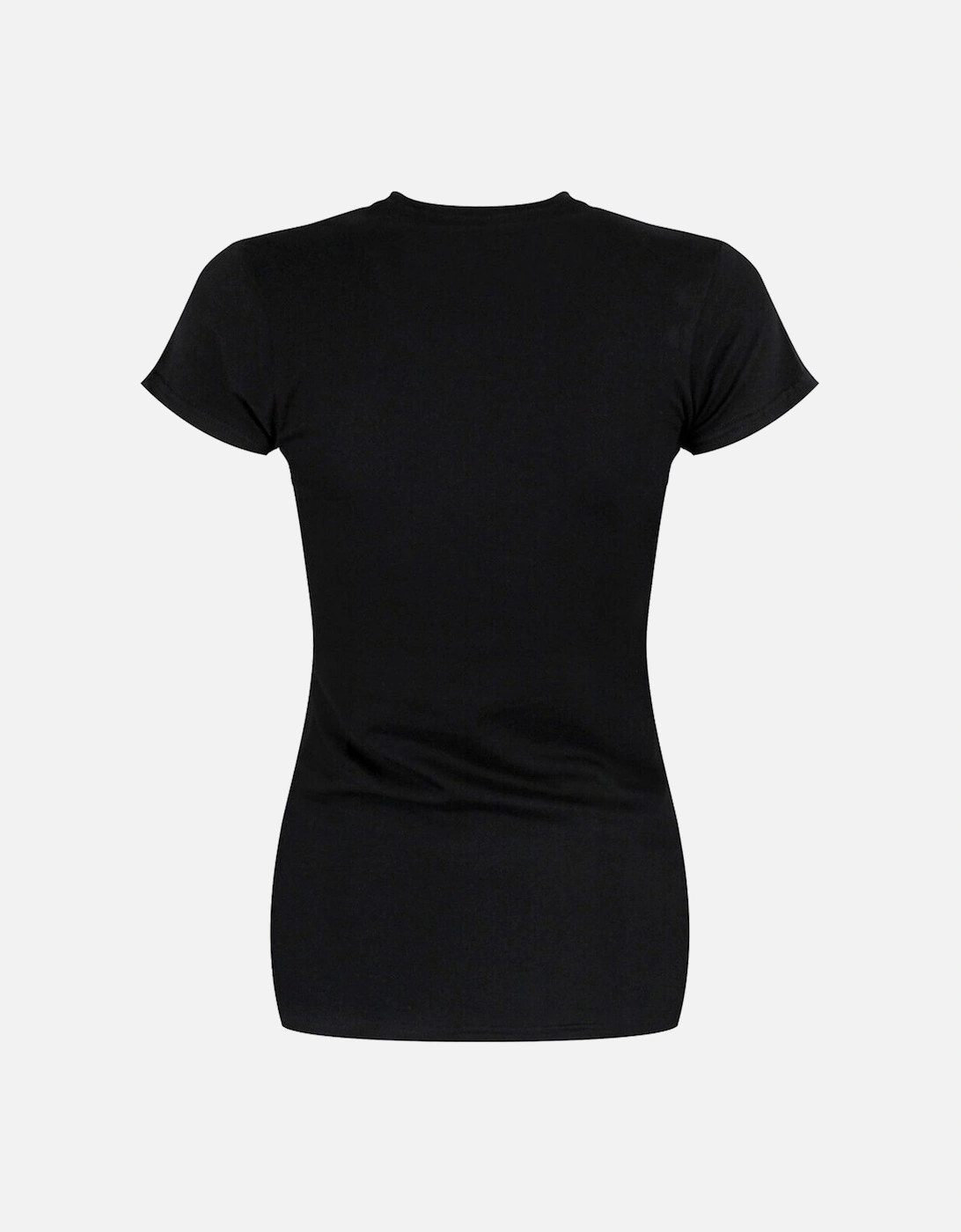 Womens/Ladies Keyline Logo Skinny T-Shirt