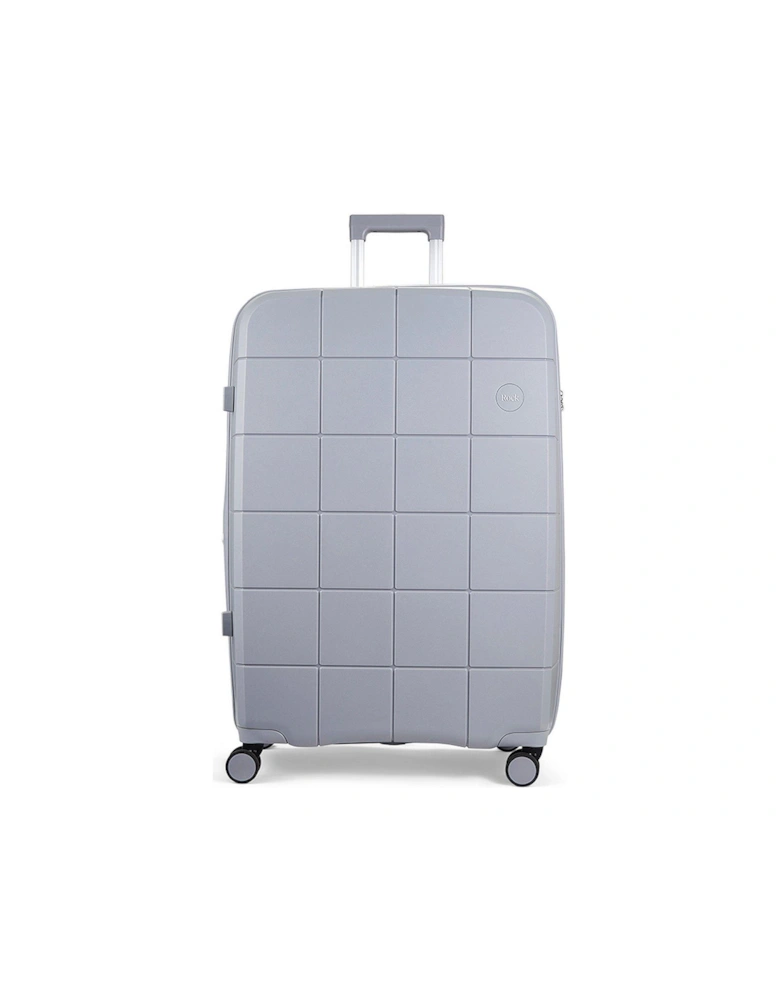 Pixel 8 wheel Hardshell Large Suitcase with TSA lock -Grey