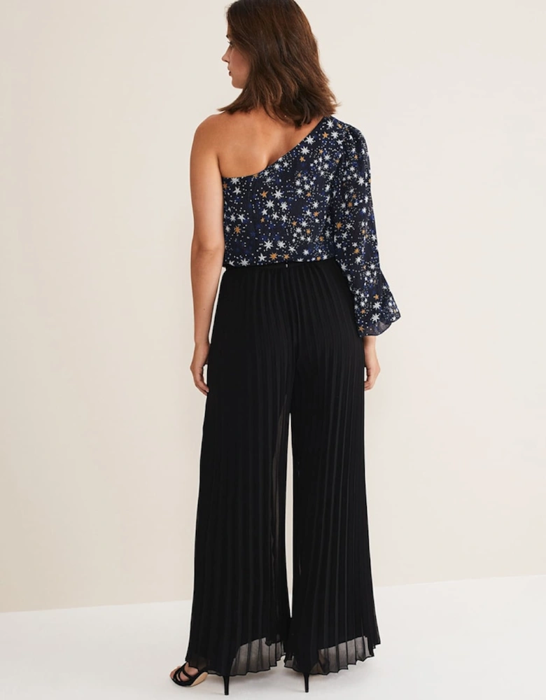 Sylvie Pleat Wide Leg Trousers