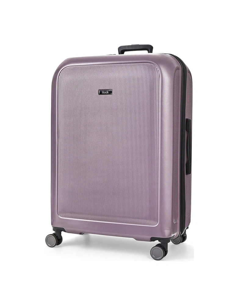 Austin 8 wheel Hardshell PP 3pc Suitcase with TSA lock -Purple