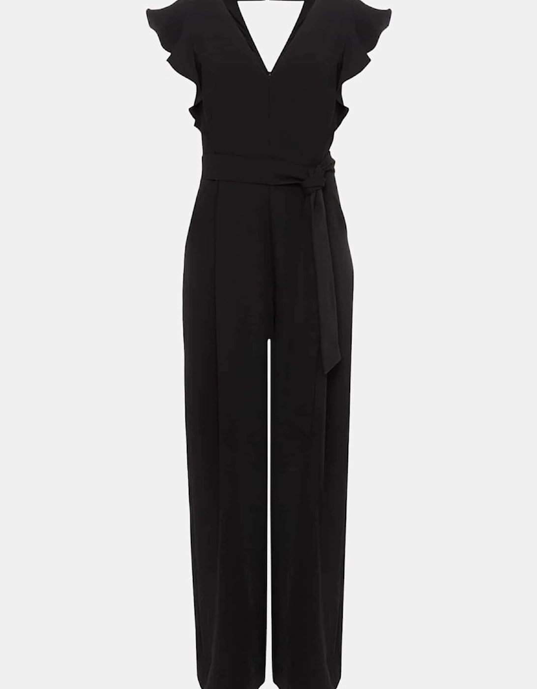 Kallie Ruffled Wide Leg Jumpsuit