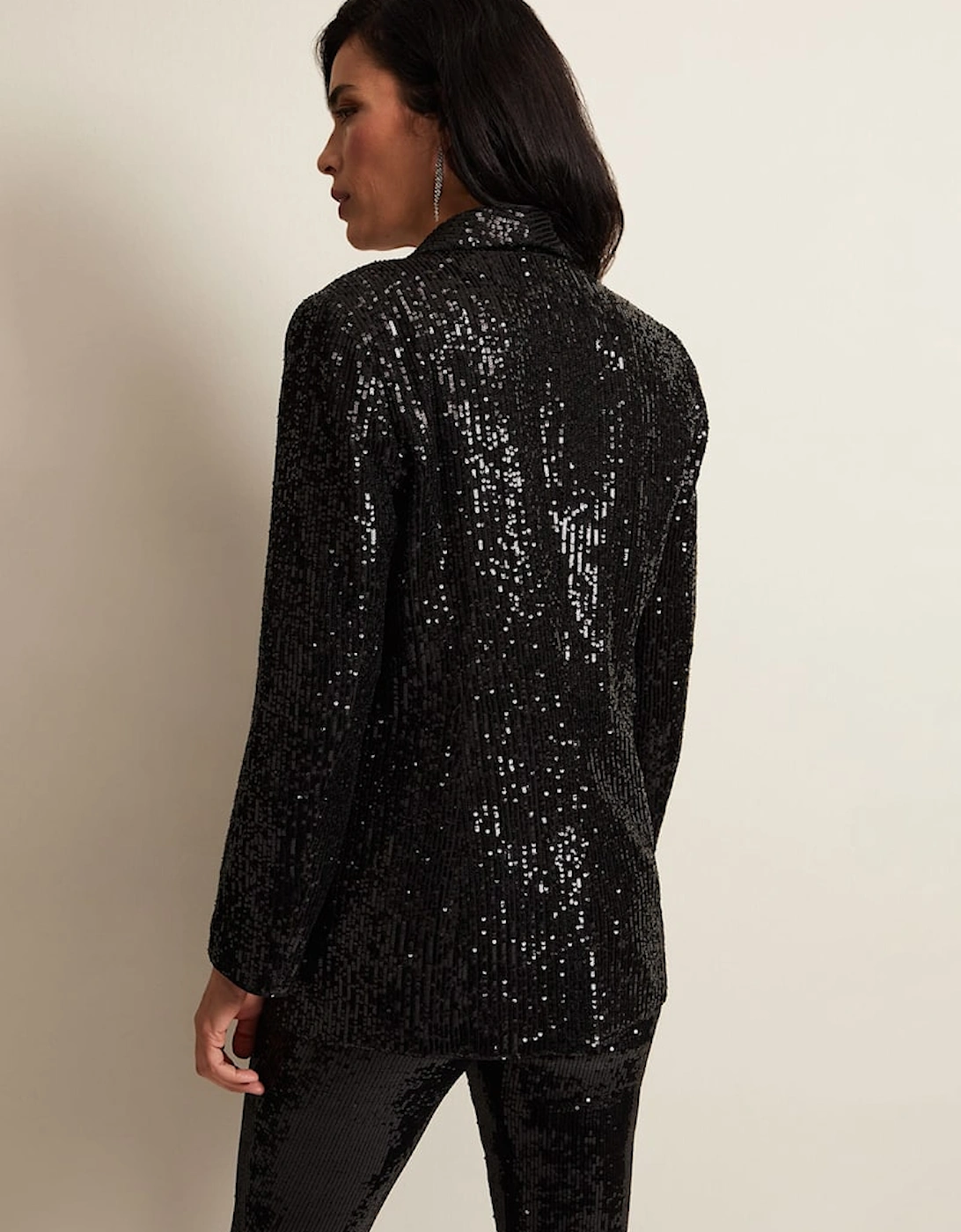 Ameera Sequin Soft Blazer