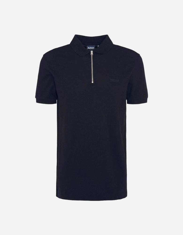 Barbour Men's Black Cylinder Polo Shirt