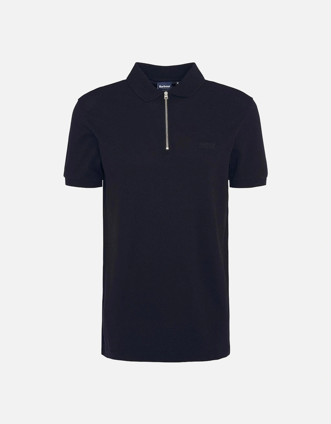 Barbour Men's Black Cylinder Polo Shirt, 3 of 2