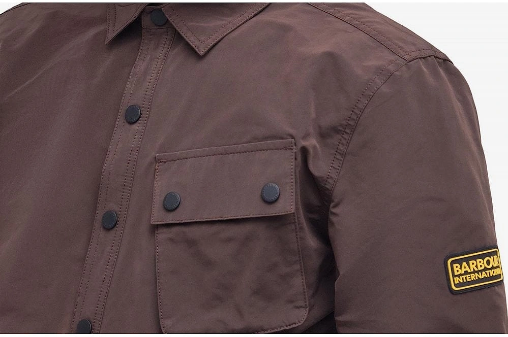 Men's Bitter Chocolate Control Overshirt