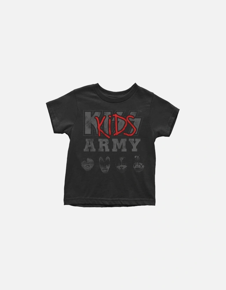 Childrens/Kids Army Cotton T-Shirt
