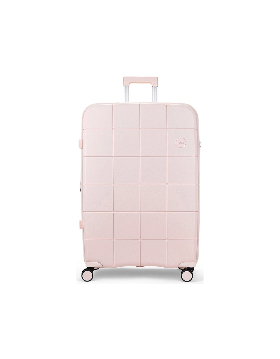 Pixel 8 wheel Hardshell Large Suitcase with TSA lock -Pastel Pink