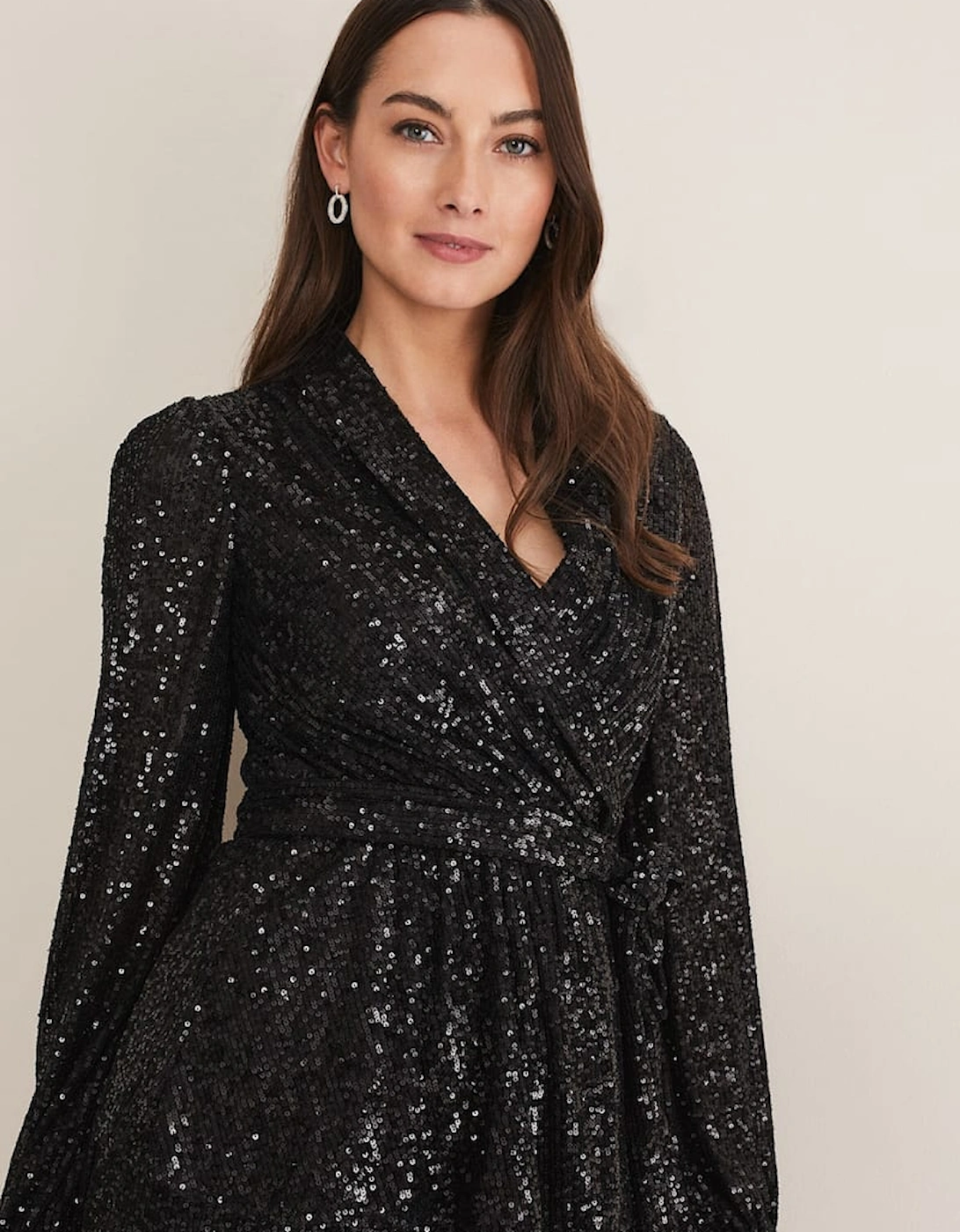 Florentine Sequin Blouse Co-Ord