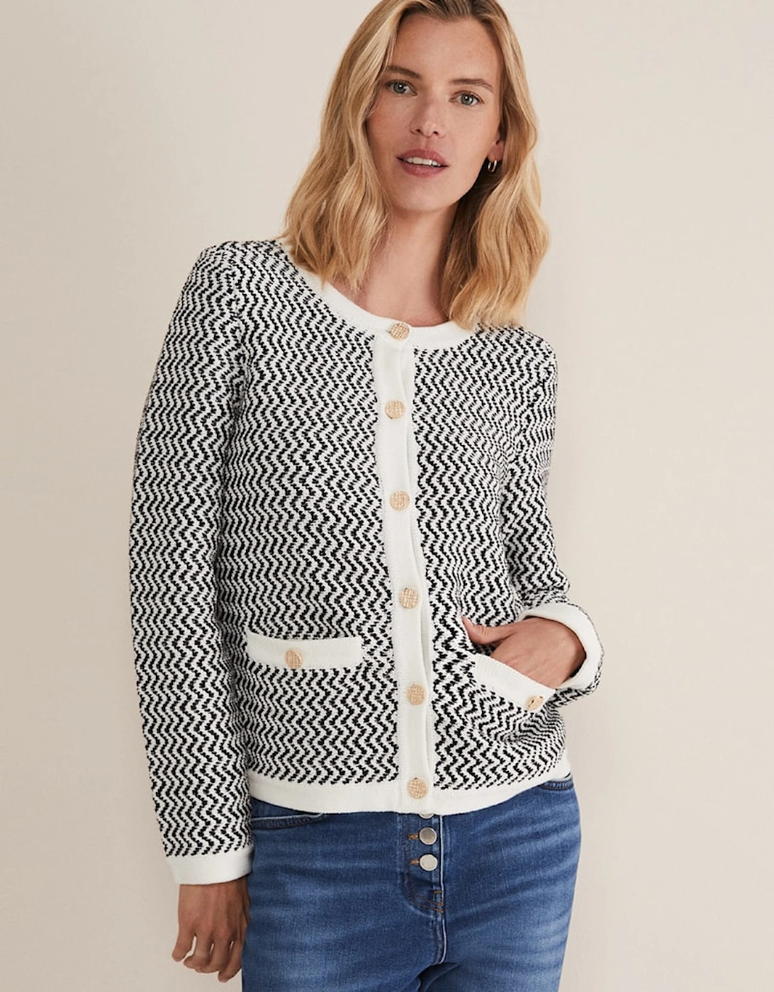 Cove Ribbed Cropped Jacket, 2 of 1