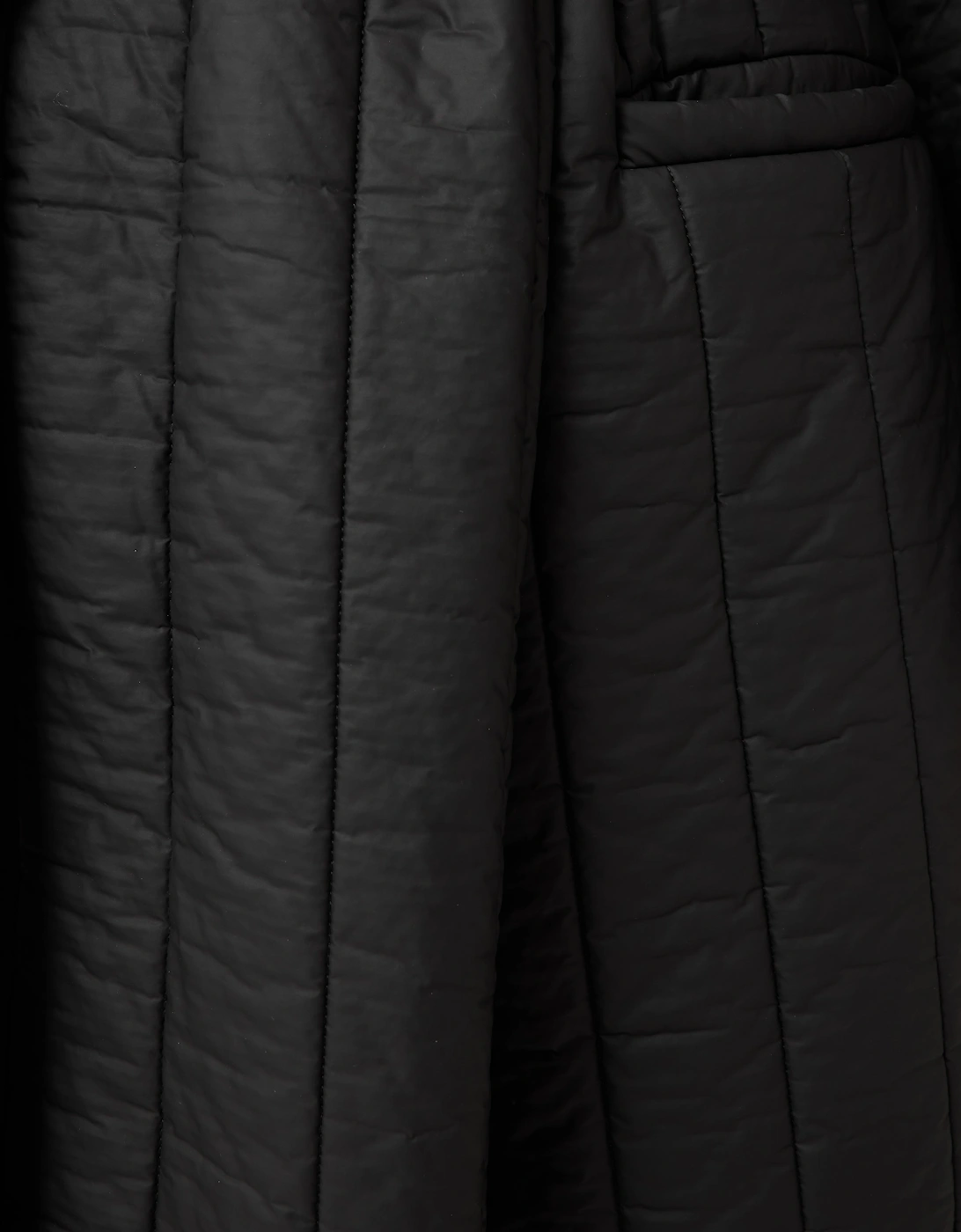 Freya Quilted Puffer Coat | Black