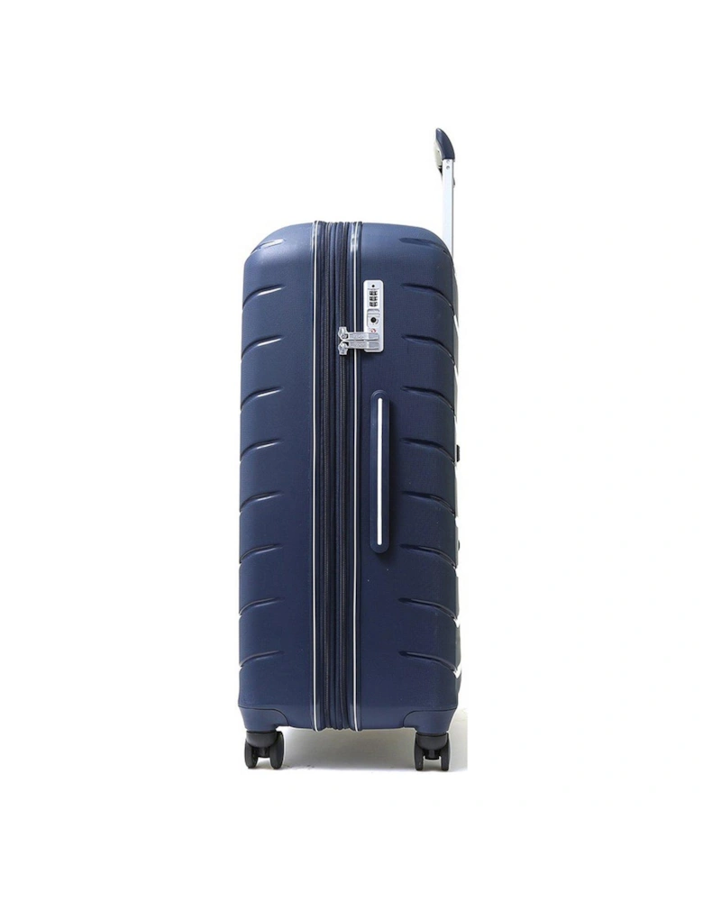 Prime 8 Wheel Hardshell Large Suitcase - Navy