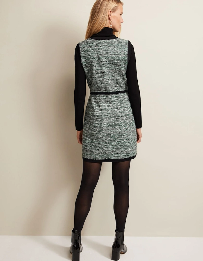 Patsy Knitted Shift Mini Dress